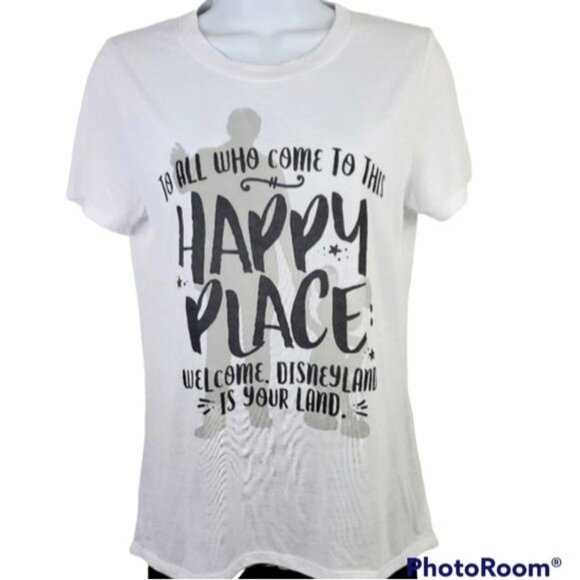 T SHIRT Walt Disney Disneyland Tee Short Sleeve Adult WOMAN'S WOMAN'S Medium - Picture 2 of 12